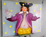 Painting "Never Trust a Fat and Arrogant Pirate"