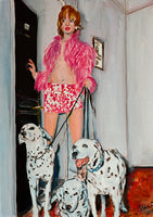 Painting "101 Spots & Fashionista"