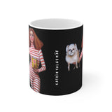 Ceramic Coffee Cup - "Pedigree"