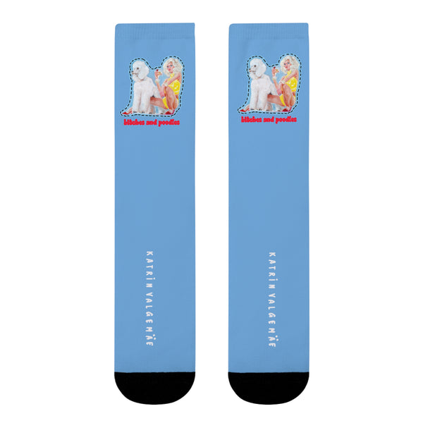 Unisex Socks - "Bitches and Poodles"