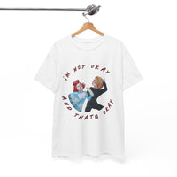 Unisex Heavy Cotton Tee "I’M NOT OKAY, AND THAT’S OKAY"