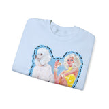 Bitches and Poodles Crewneck Sweatshirt - Unisex Heavy Blend™ - Fun and Quirky Apparel