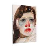 Matte Stretched Canvas Wall Art - Sketch 25/070