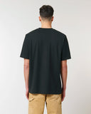 Back view of the “Pirate” Unisex T-shirt, displaying the clean, smooth back with no print and the high-quality fabric construction