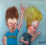 Painting "Beavis and Butt-Head"