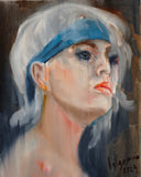 Painting "Blondie – portrait of Debbie Harry"