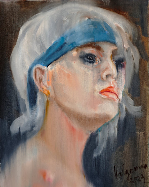 Painting "Blondie – portrait of Debbie Harry"