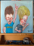 Painting "Beavis and Butt-Head"