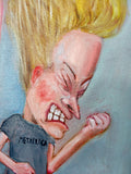 Painting "Beavis and Butt-Head"