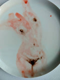 Porcelain plate NUDE 001