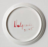 Porcelain plate "Velvet Dust" 13