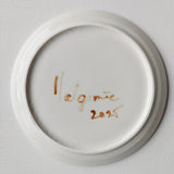 Porcelain plate "Velvet Dust" 14