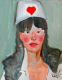 Painting "Doctor ай болит"