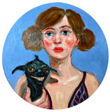 Painting "Just a Tiny Demon"