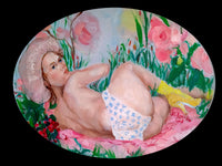 “Once in the 80s” by Katrin Valgemäe, displayed on a wall, accentuating its retro-inspired design and dynamic composition