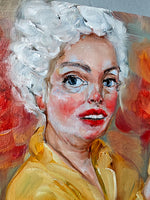 Painting "Roses Are Red, Bananas Are Weird"