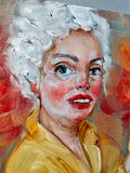 Painting "Roses Are Red, Bananas Are Weird"