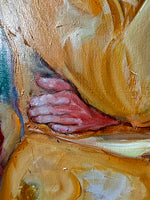 Painting "Roses Are Red, Bananas Are Weird"