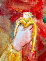 Painting "Roses Are Red, Bananas Are Weird"