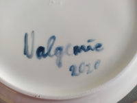 Signature detail of “Impoverished Nobility 1,” confirming its authenticity as a Katrin Valgemäe original