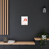 Small “Sketch 32” canvas print showcased on a dark wall, adding depth and sophistication to the decor