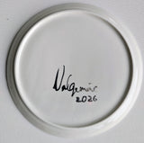 Porcelain plate "Velvet Dust" 17