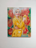 Painting "Roses Are Red, Bananas Are Weird"