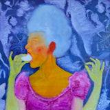 Painting "Sapphire Eater"
