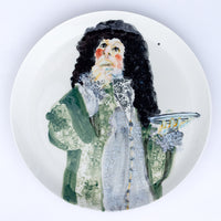 Porcelain plate "Impoverished nobility" 5