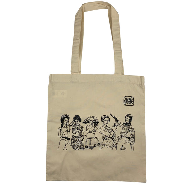 Tote bag " Girls" Natural